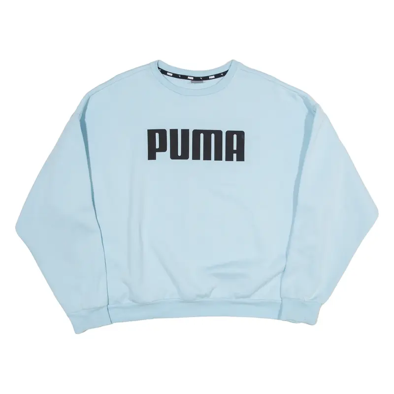 PUMA Womens Sweatshirt Blue XL