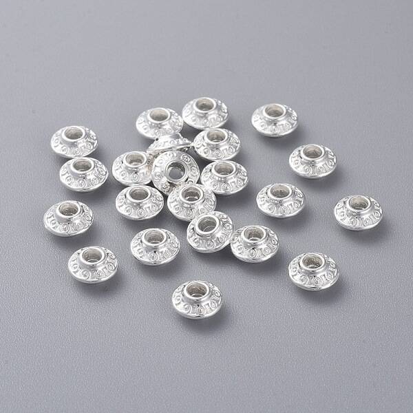 Tibetan Style Alloy Spacer Beads