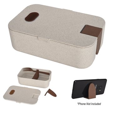 25 Customized Harvest Lunch Set With Phone Holder - BPA Free & ...