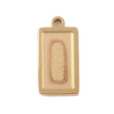 Ion Plating(IP) 304 Stainless Steel Cabochon Pendant Settings