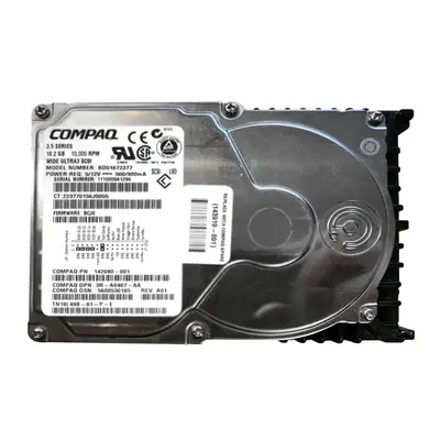 142690-001 HP 18GB Ultra-160 SCSI 10000 3.5-inch Hard Drive