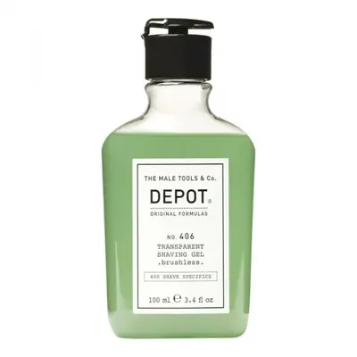 Depot number 406 Transparent shaving gel 100 ml