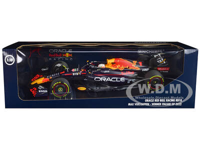 Red Bull Racing RB18 #1 Max Verstappen Oracle Winner F1 Formula One French GP (2022) with Driver Limited Edition to 342 piece...
