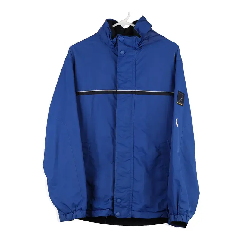 Nautica Reversible Coat - Small Blue Polyester