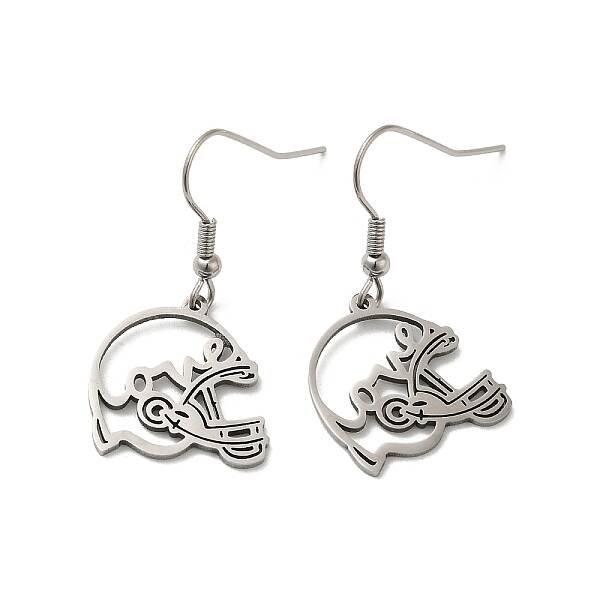 Tarnish Resistant 304 Stainless Steel Dangle Earrings