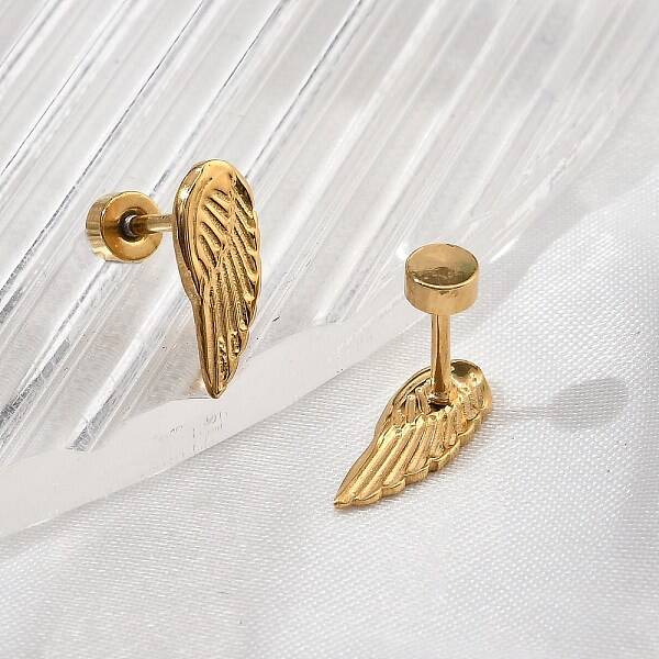 304 Stainless Steel Stud Earrings