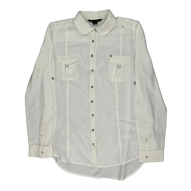Armani Exchange Shirt - XL White Cotton