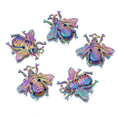 Rainbow Color Alloy Pendants