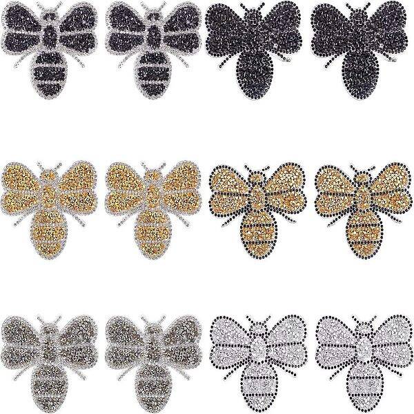 Rhinestones Sew on/Iron on Patches
