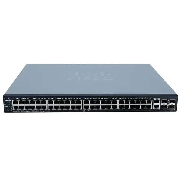 SG500-52P-K9-AU-RF Cisco 500 48x PoE+ 2x Combo SFP 2x SFP Switch