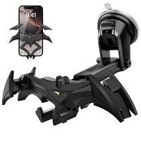 Cool Mechanical Bat Wings Design Car Phone Holder, Universal Vent & Windshield Mount, Gravity Lock for Hands-Free Use, Unique...