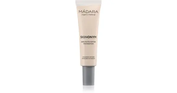 Mádara Skinonym Semi-Matte Peptide Long-lasting Foundation with Peptides Color #15 Stone 30 ml