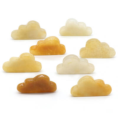 Natural Topaz Jade Display Decorations