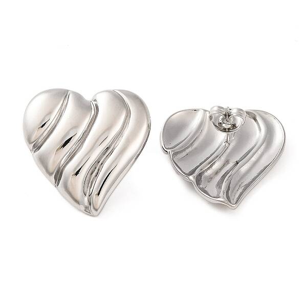 Tarnish Resistant 304 Stainless Steel Stud Earrings