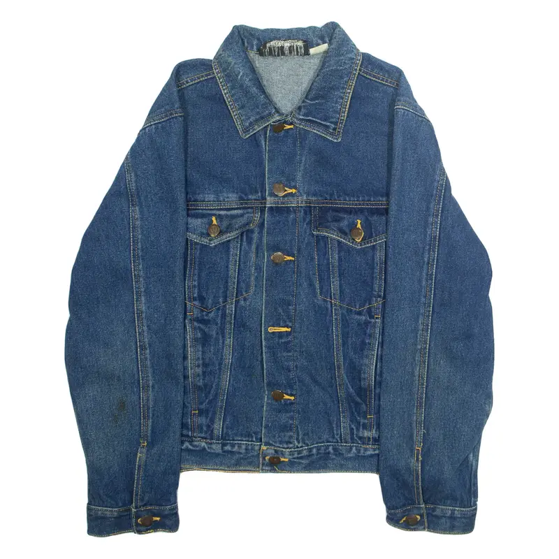 GENERATION ONE Mens Denim Jacket Blue M