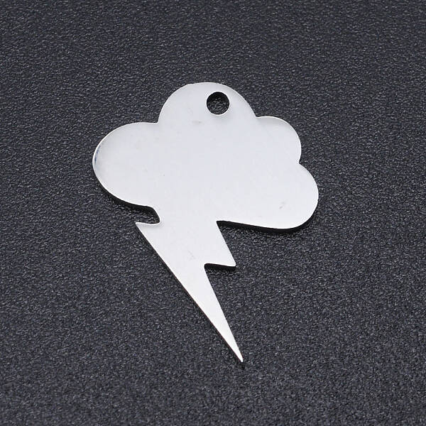 Non-Tarnish 201 Stainless Steel Laser Cut Pendants
