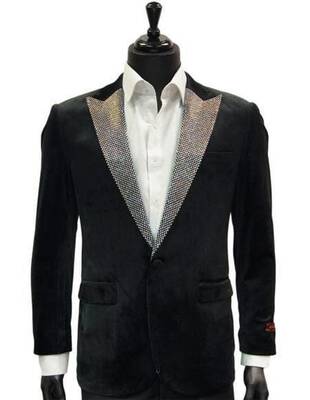 Velvet-Tux101 Black/ Silver