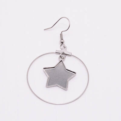 Stainless Steel Dangle Earrings