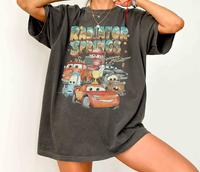 Retro McQueen Cars Shirt, Cars Movie T-Shirt, Lightning McQueen Shirt, Piston Cup Champion Shirt, Lightning McQueen Number Sh...