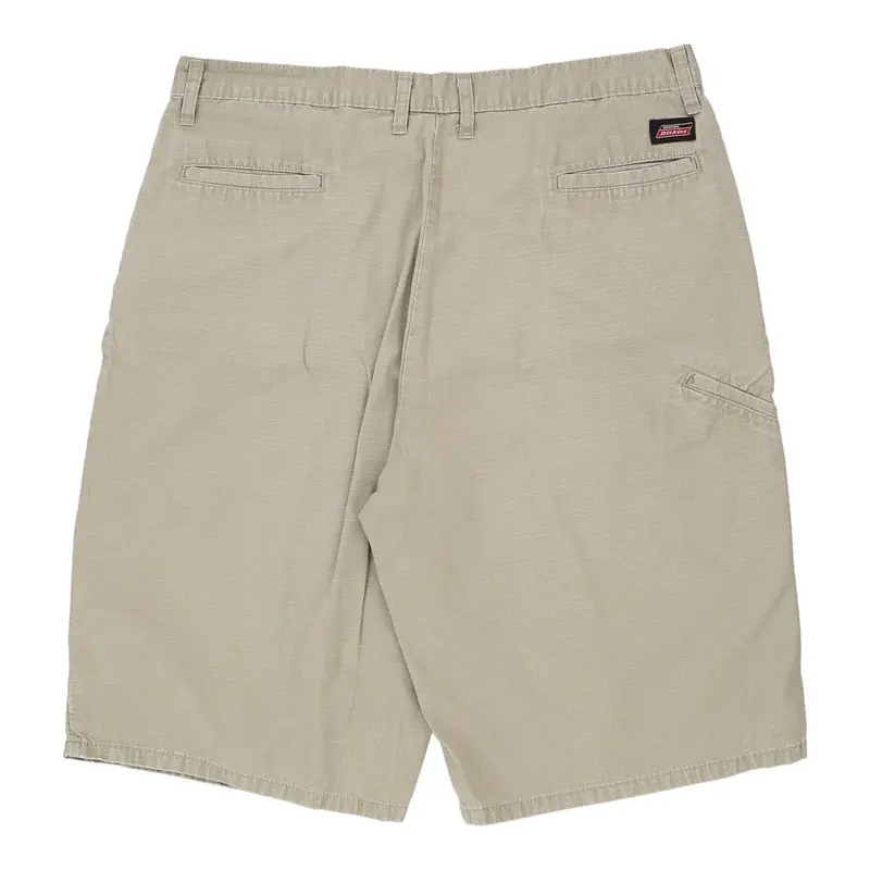 Dickies Cargo Shorts - 39W 13L Beige Cotton
