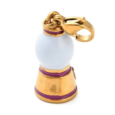 304 Stainless Steel Enamel Pendant Decoratins