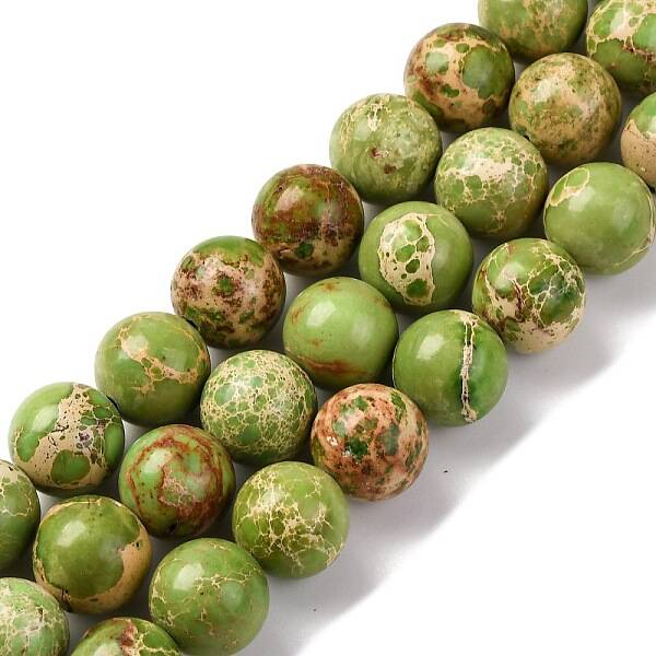 Dyed Natural Regalite/Imperial Jasper/Sea Sediment Jasper Beads Strands