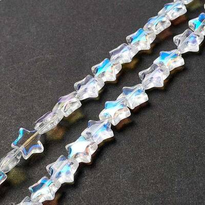 Transparent Glass Beads Strand