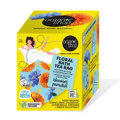Bustine di tè da bagno floreale Organic Shop Blooming Paradise 280 unità