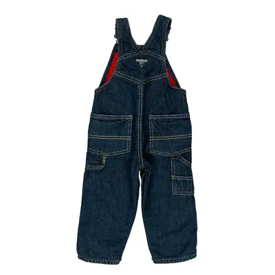 Age 18 Months Oshkosh Overalls - XS Dark Wash Cotton | Size: x-small