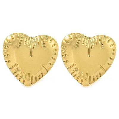 Ion Plating(IP) 304 Stainless Steel Stud Earrings for Women