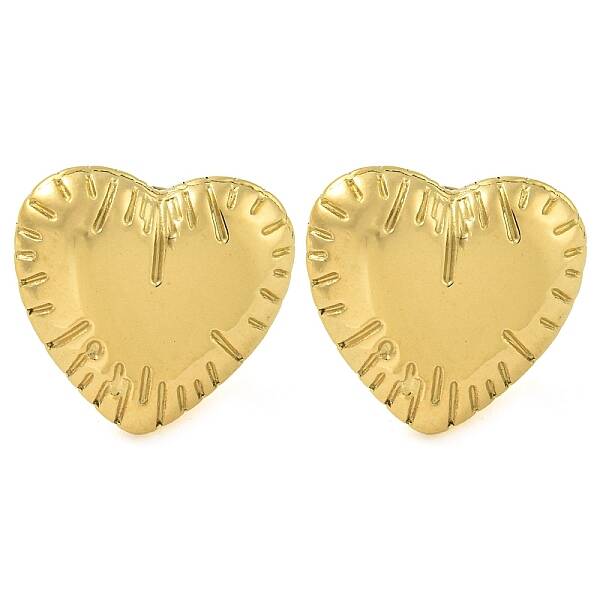 Ion Plating(IP) 304 Stainless Steel Stud Earrings for Women