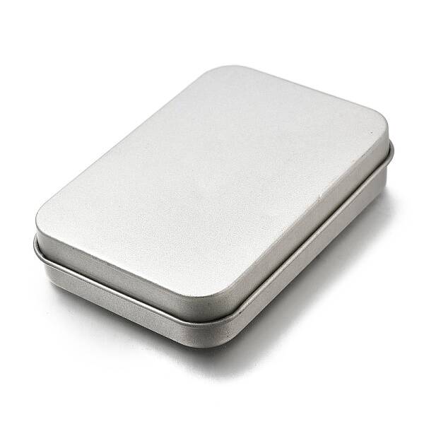 (Defective Closeout Sale: Concave Spot) Iron Small Storage Boxes with Lid