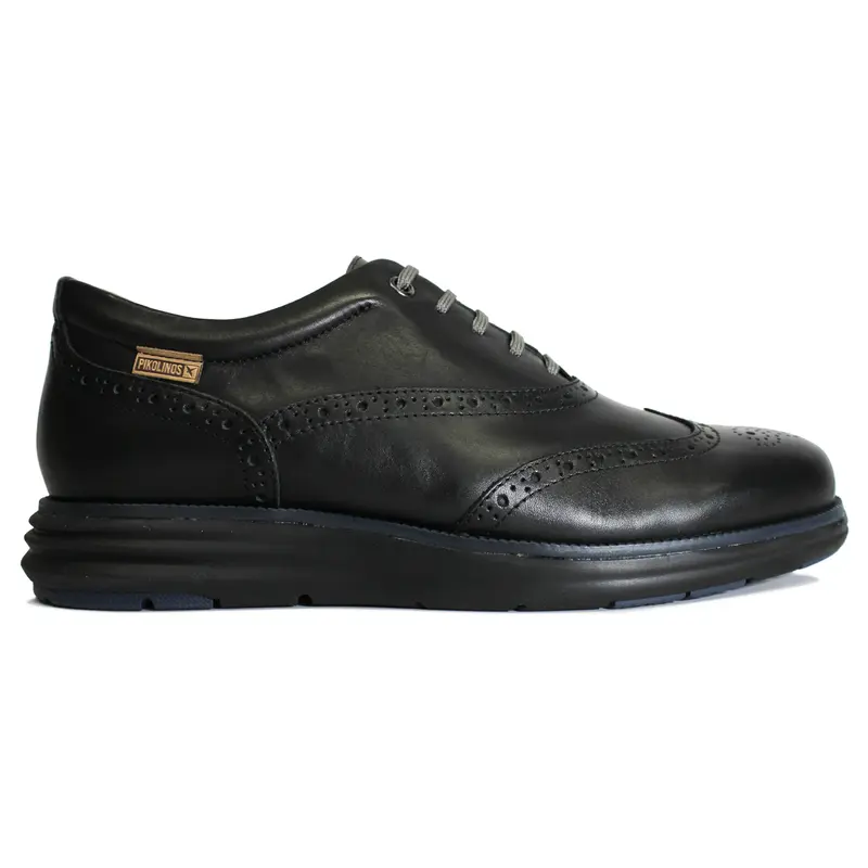 Pikolinos Arenas M3P Leather Men's Lace Up Shoes - Black - Size:US 11-11.5 Men
