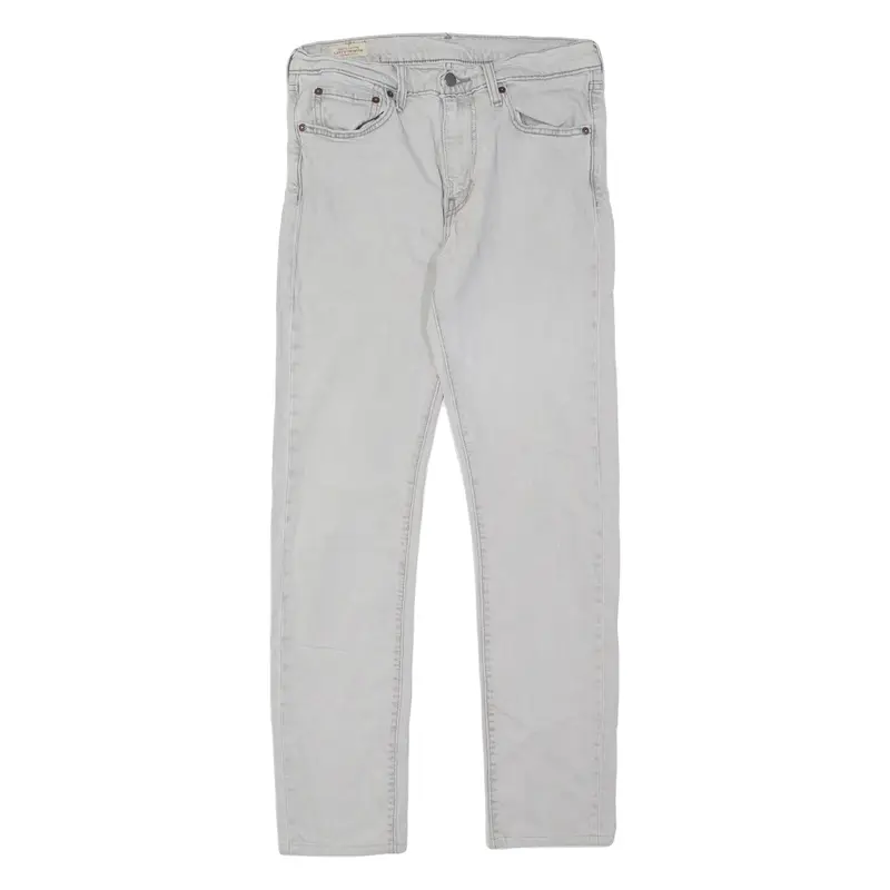 LEVI'S 510 BIG E Jeans Mens Grey Slim Skinny W31 L34