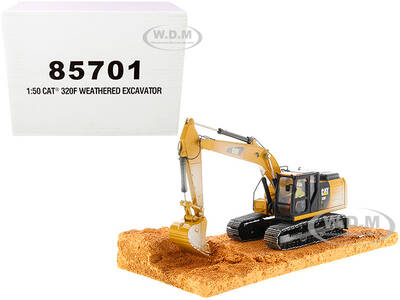 CAT Caterpillar 320F Weathered Tracked Excavator with Operator \