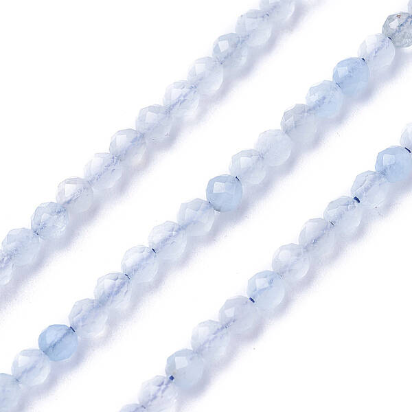 Natural Aquamarine Beads Strands