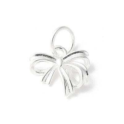 925 Sterling Silver Bowknot Charms