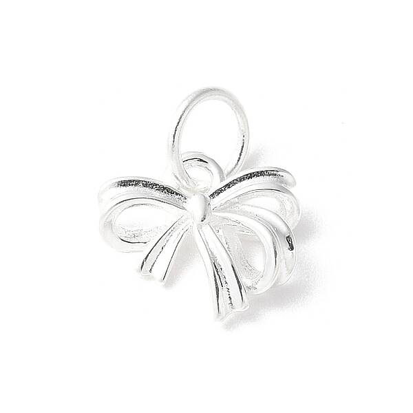 925 Sterling Silver Bowknot Charms