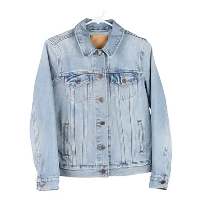 Unbranded Denim Jacket - Small Blue Cotton