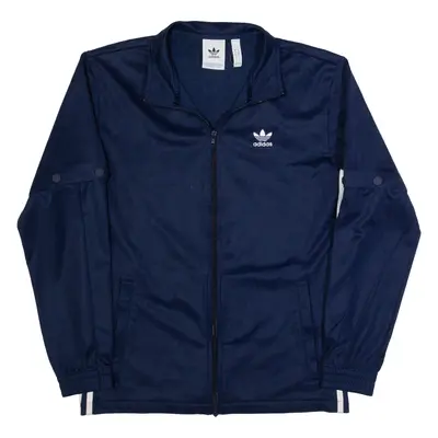 ADIDAS Mens Track Jacket Blue S