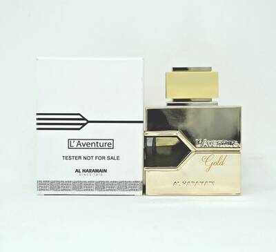 Al Haramain LAventure Gold Perfume for Women - Eau de Parfum Spray TESTER 3.4 oz
