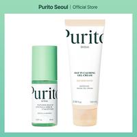 [Purito Official] Soothing Skincare SET_(oat in gel cream + Centella Unscented Serum) Moisturizer, Vegun & Cruelty-Free, Kore...