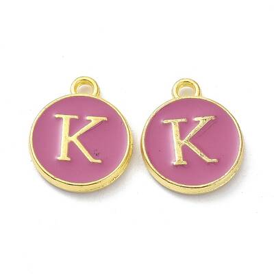 Golden Plated Alloy Enamel Charms
