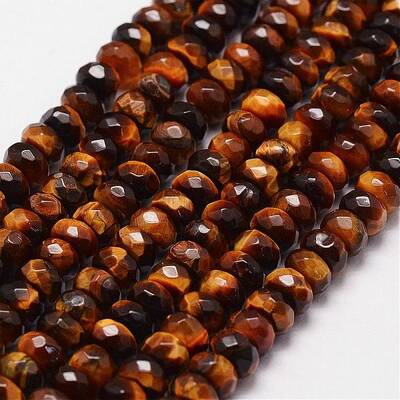 Natural Tiger Eye Beads Strands