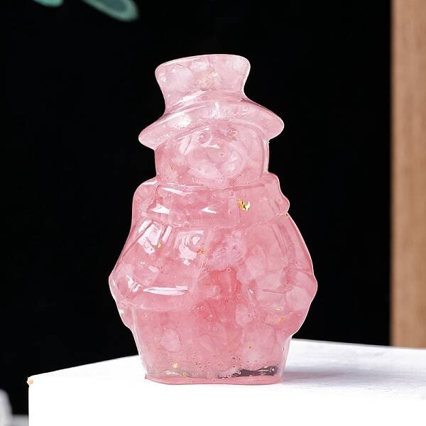 Resin Snowman Display Decoration