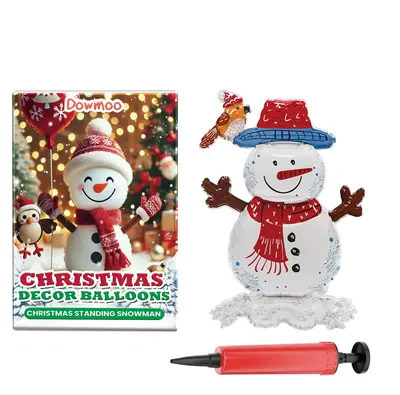 Christmas Decor Balloons Christmas Snowman | style: Standing Snowman Balloon