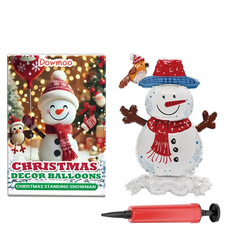 Christmas Decor Balloons Christmas Snowman | style: Standing Snowman Balloon
