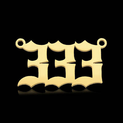 Ion Plating(IP) 201 Stainless Steel Pendants