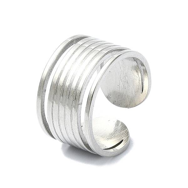 304 Stainless Steel Open Cuff Rings
