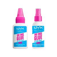 The Ultimate Face Glue Duo: 24HR Hold, NYX Professional Makeup